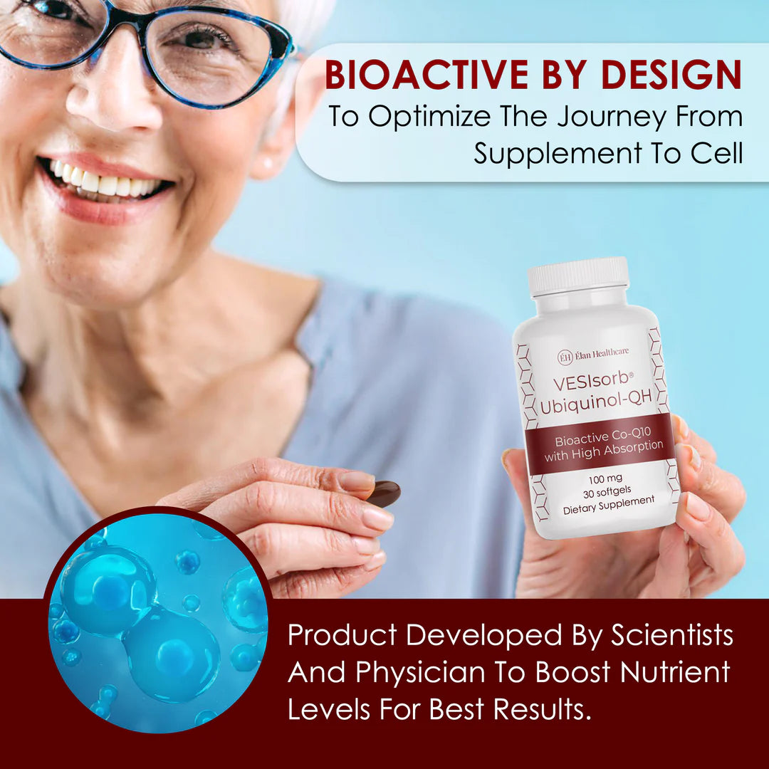 Bioactive Co-Q10 VESisorb Ubiquinol 泛醇